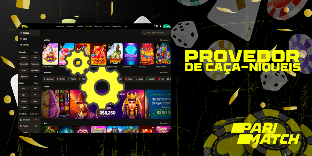 Provedor de caça-níqueis Parimatch Casino para jogadores brasileiros