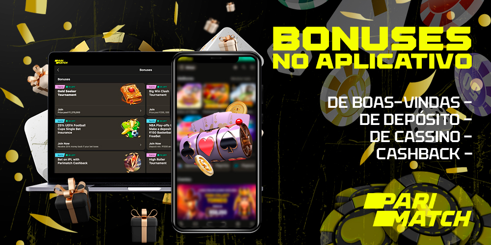 Bônus no aplicativo móvel para jogadores brasileiros