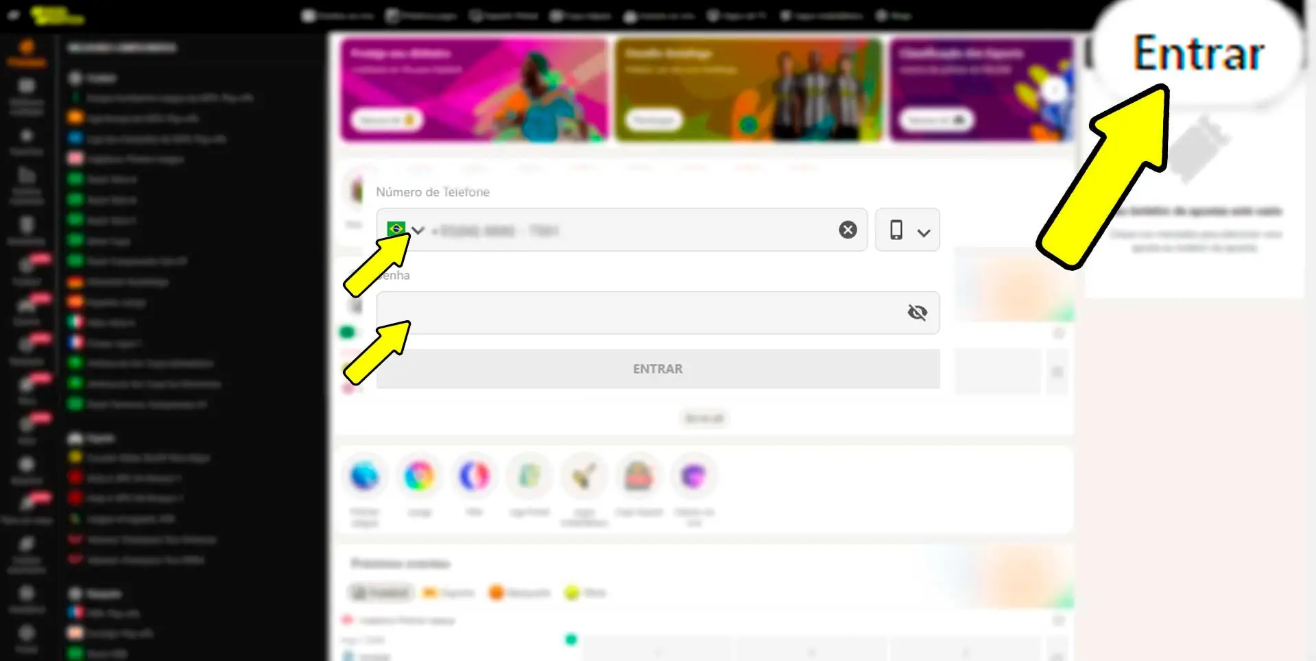 login Parimatch Casino