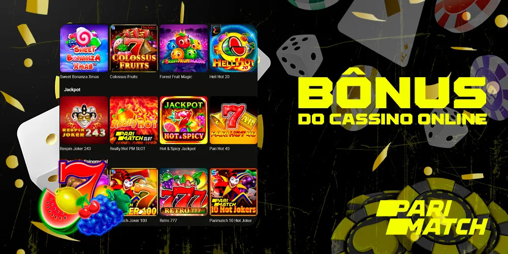 Bônus de caça-níqueis para cassinos on-line