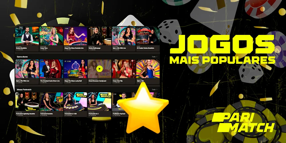 Os jogos mais populares