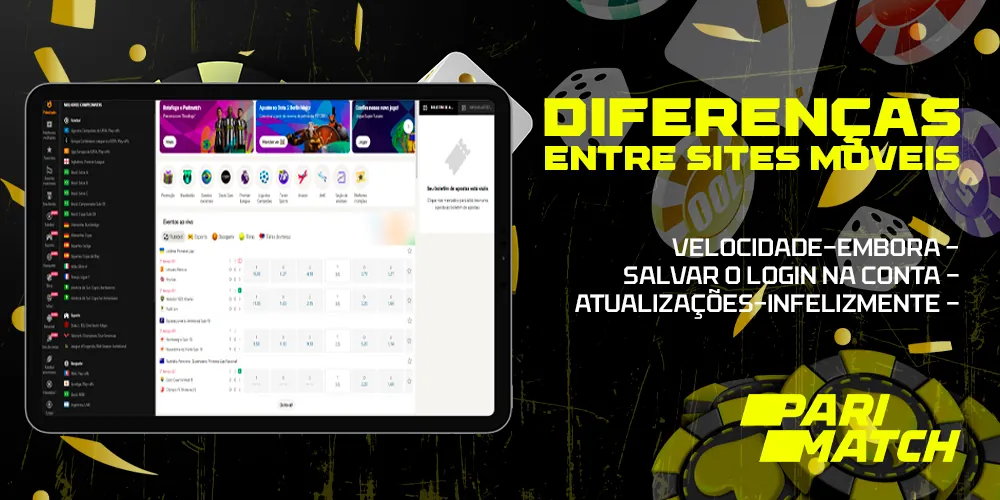 Diferenças entre um aplicativo móvel e um site móvel