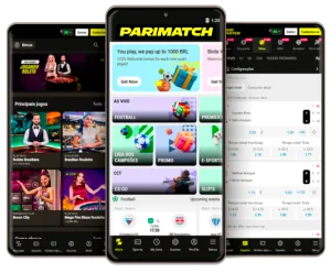 Aplicativo móvel do PariMatch Casino