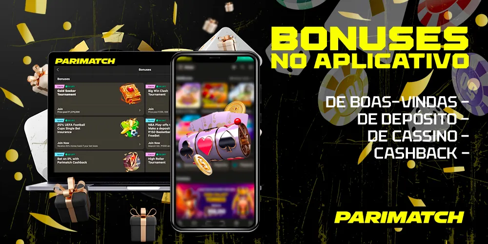 Bônus no aplicativo móvel para jogadores brasileiros