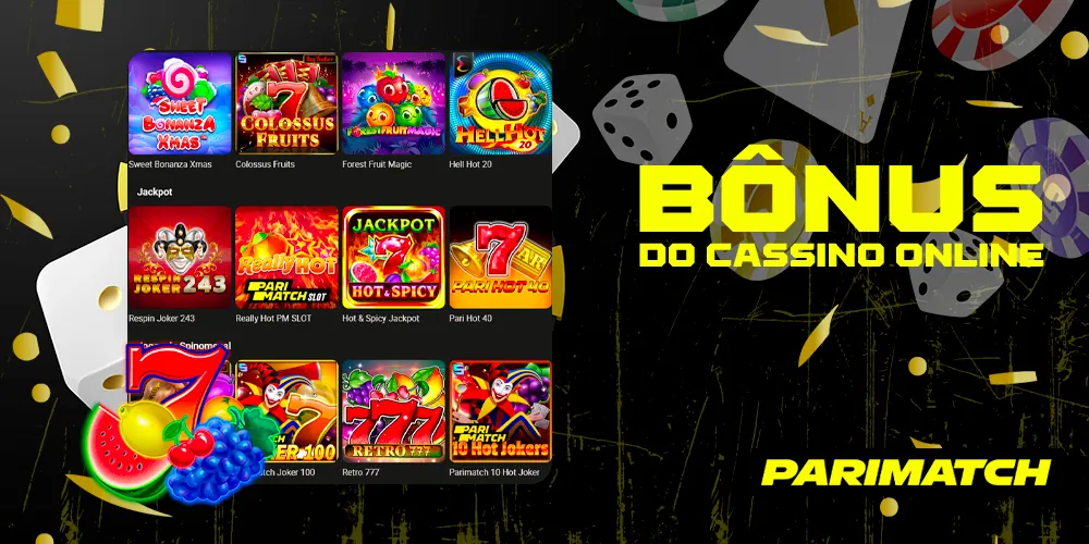 Bônus de caça-níqueis para cassinos on-line