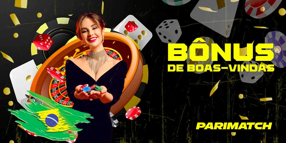 Bônus de boas-vindas do Parimatch Casino para usuários brasileiros