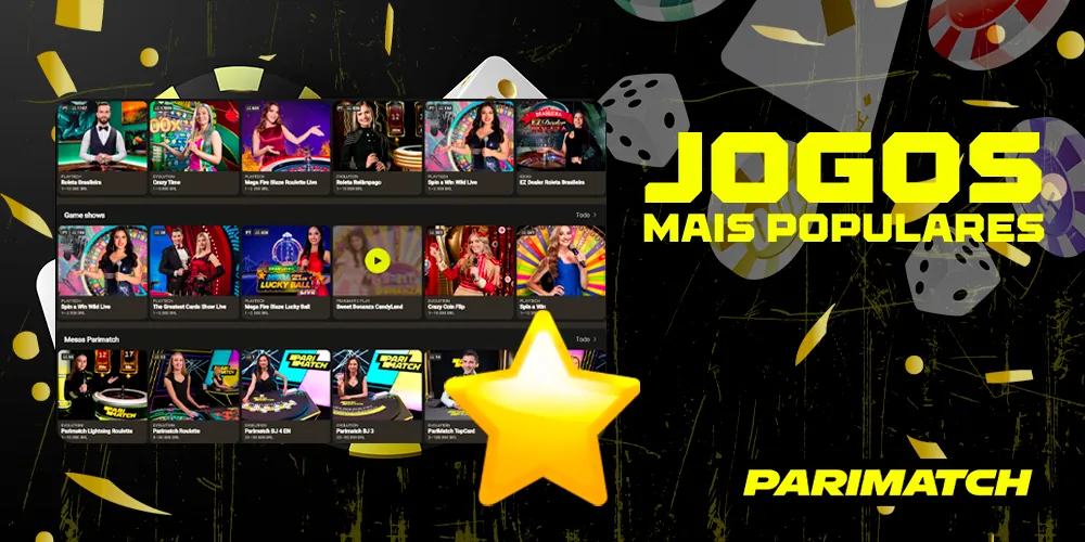 Os jogos mais populares